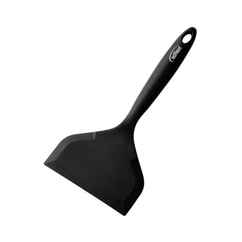 ESPATULA VOLTEADORA SILICONA INOXIBAR NEGRA 25X12